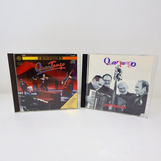 Quartango 2 CDs Lot Espresso/Quartango Justin Time/CBC Records Latin World Music