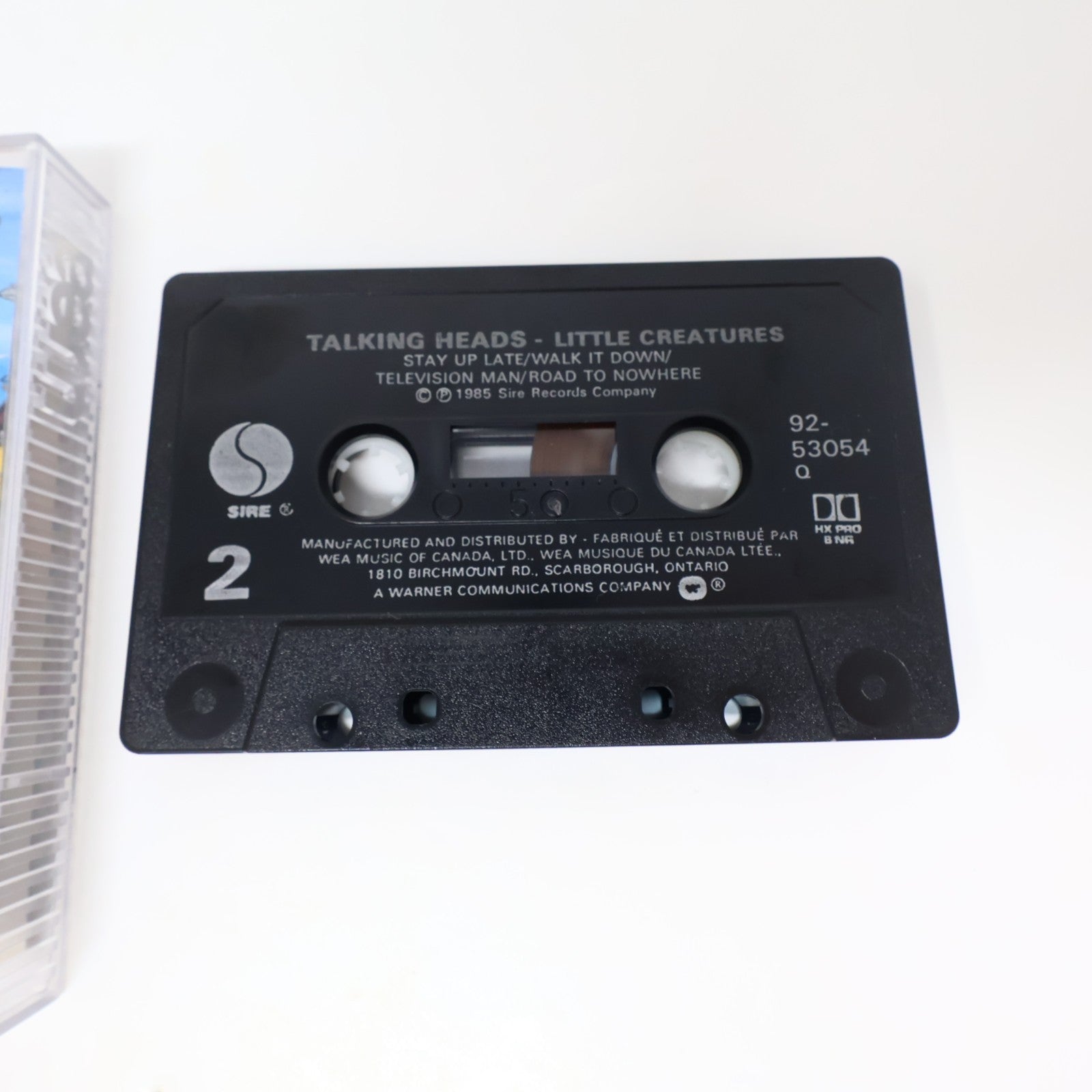 Talking Heads Little Creatures Cassette Road to Nowhere 1985 Sire 92 53054