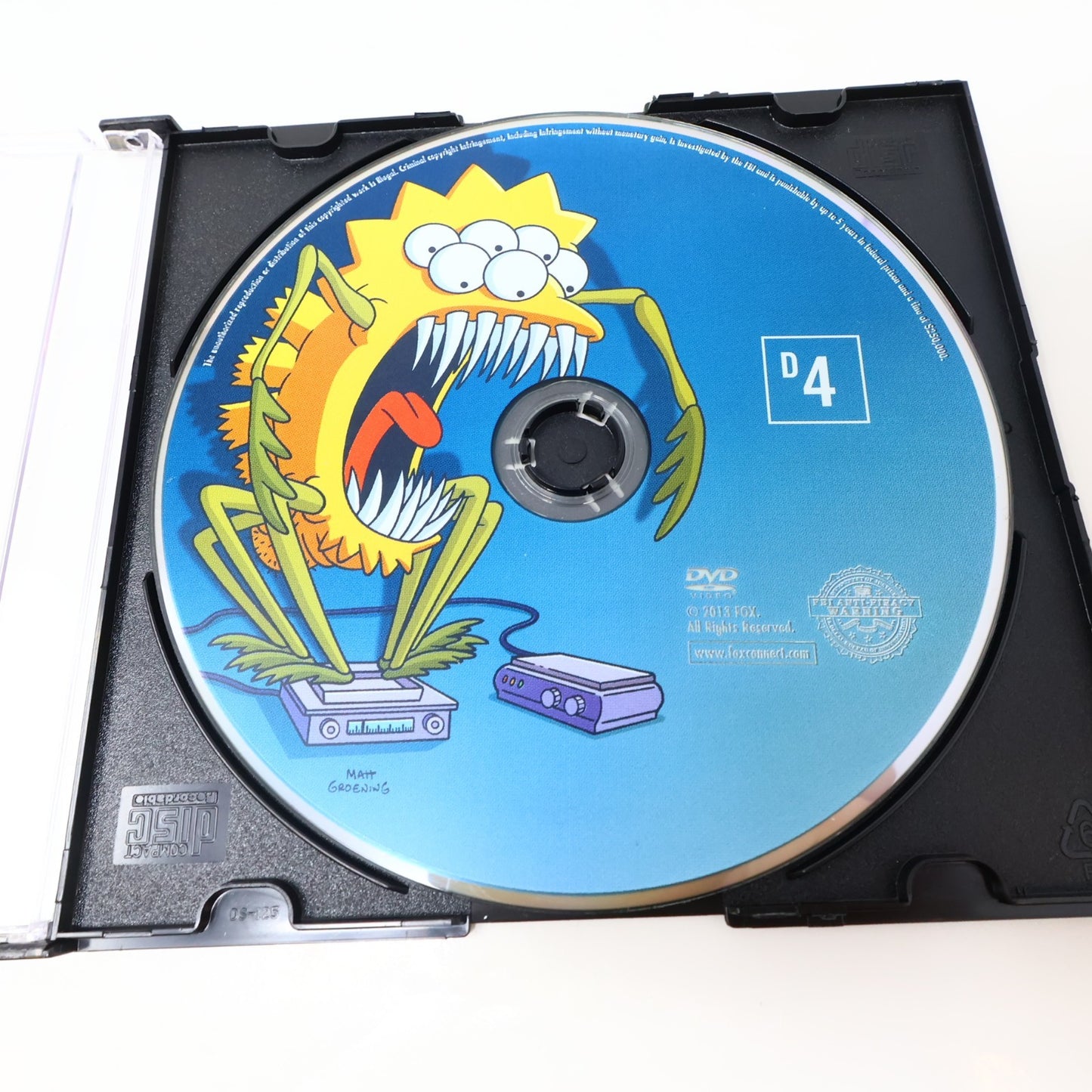 The Simpsons Season 16 DVD Discs 1-2 4 Only Incomplete Missing Disc 3 & Box NTSC