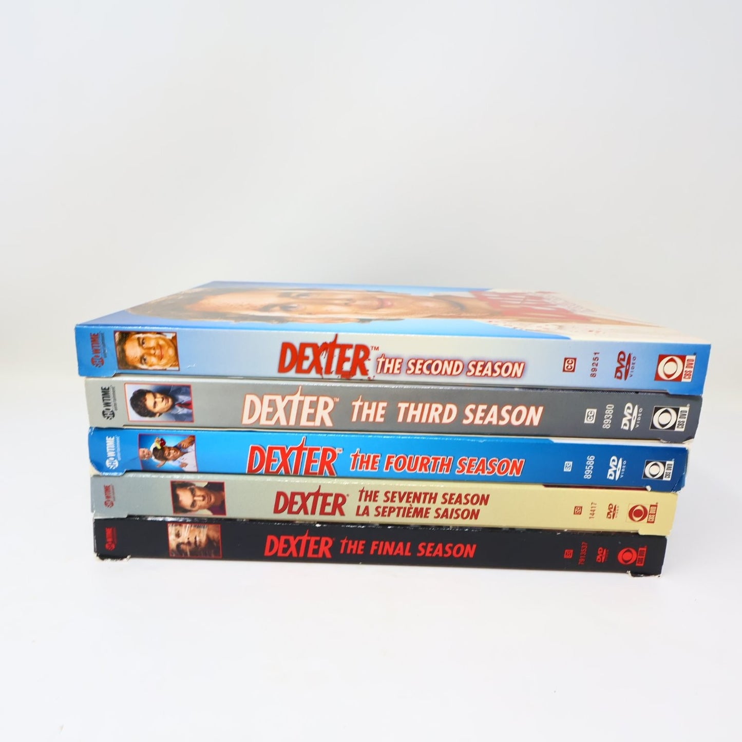 Dexter 5 DVD Lot Seasons #2-3-4 & 7-8 TV Michael C. Hall Showtime CBS Region 1