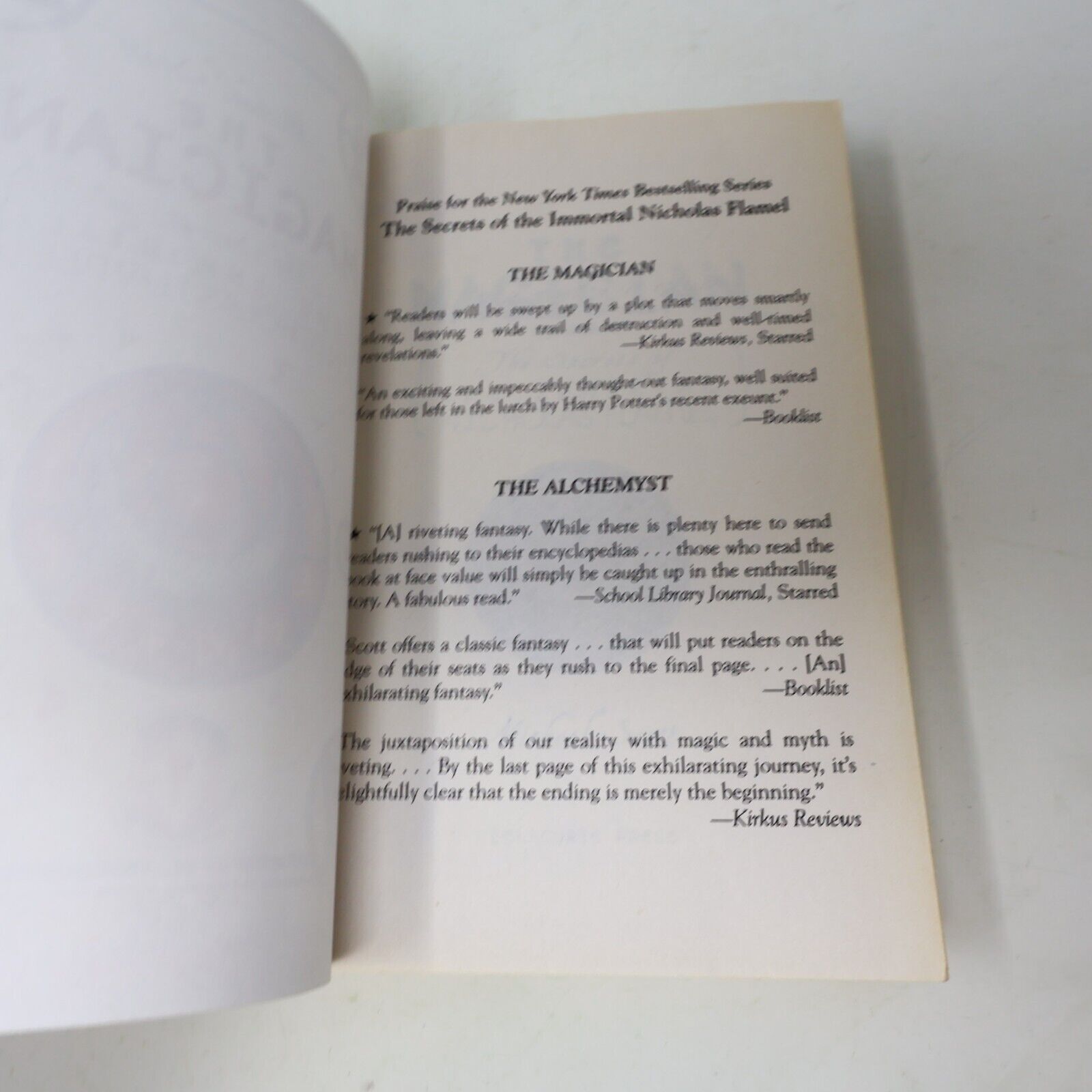Lot 2 Books The Secrets of the Immortal Nicholas Flamel #2-3 by Michael Scott