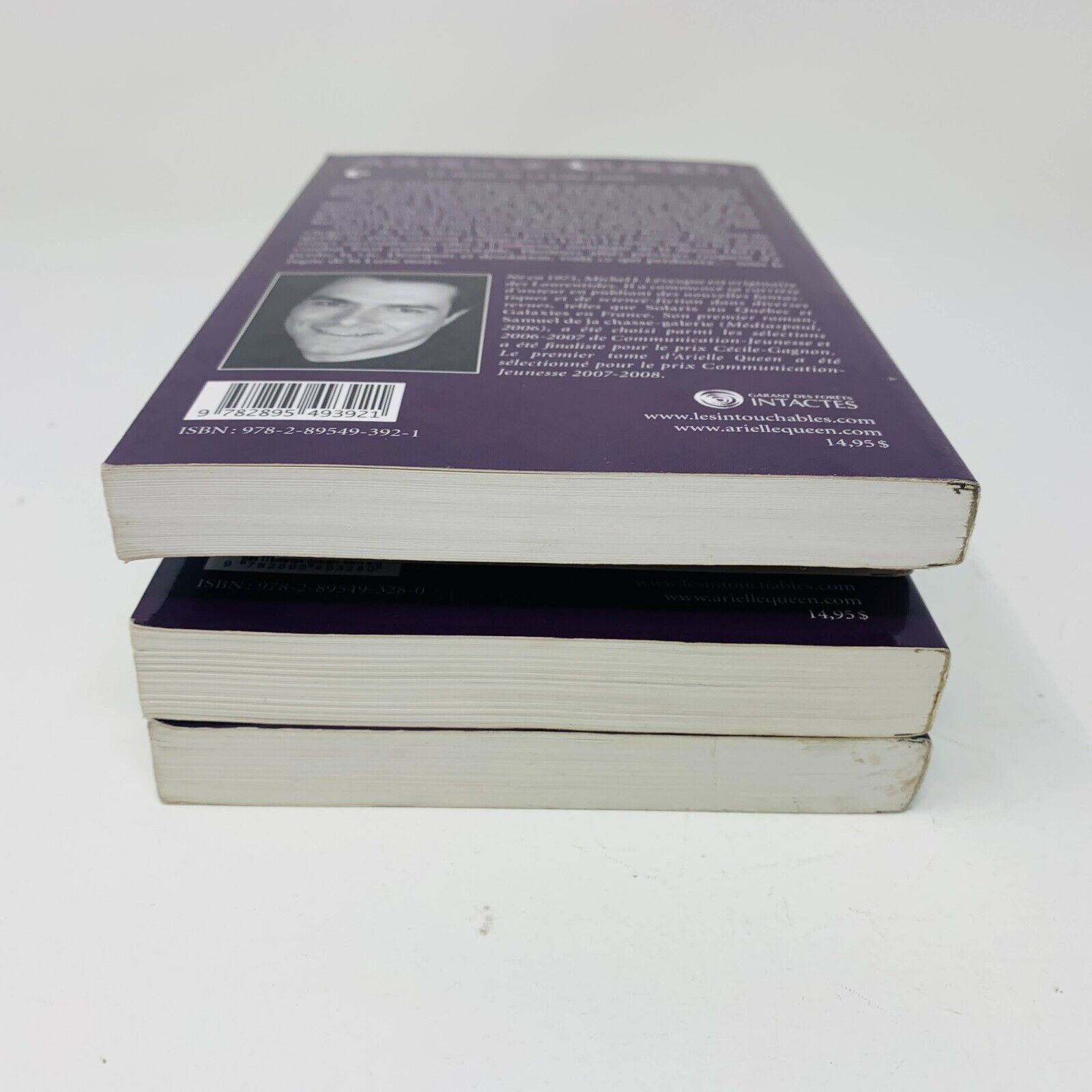 Arielle Queen 5-6-7-8 Lot Livres Michel J. Lévesque Bunker 55 Dix-Huitième Chant