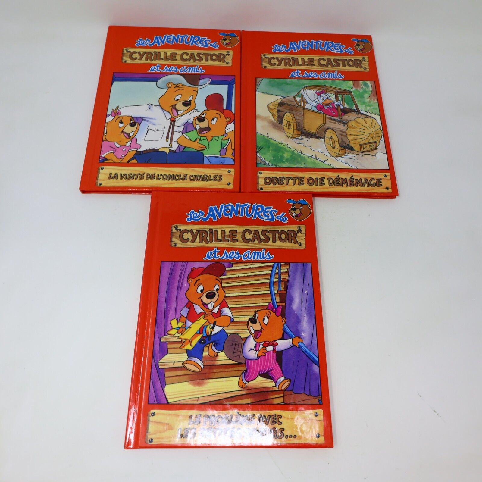 Série Complète Les Aventures de Cyrille Castor #1-27 Lot 27 Livres Kiki French