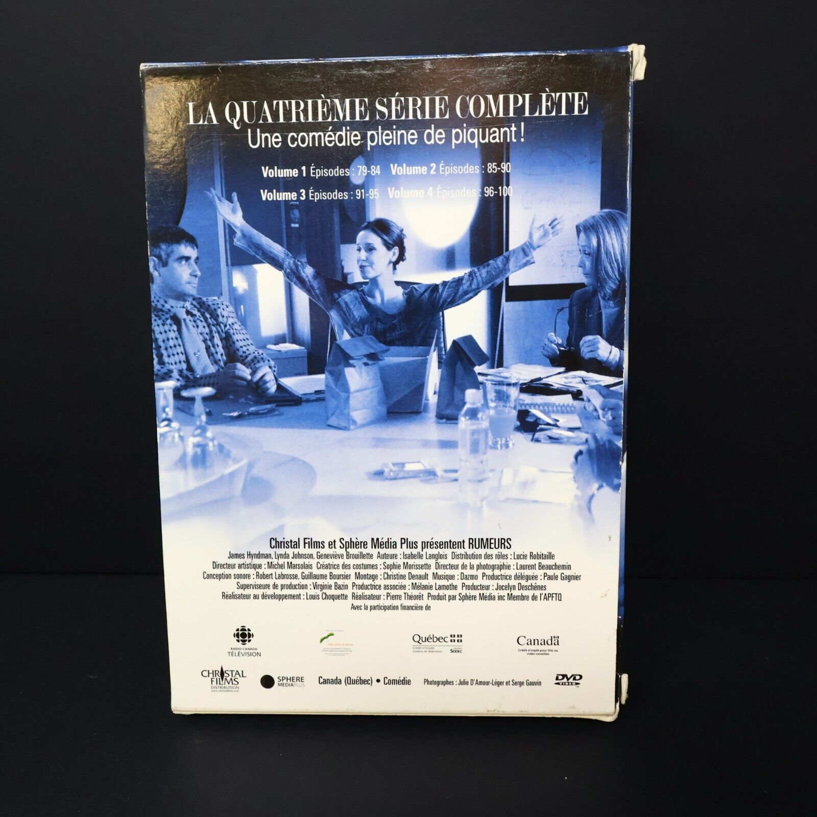 Rumeurs Saison 4 DVD Testé Série TV Français/French Lynda Johnson Region 1 NTSC