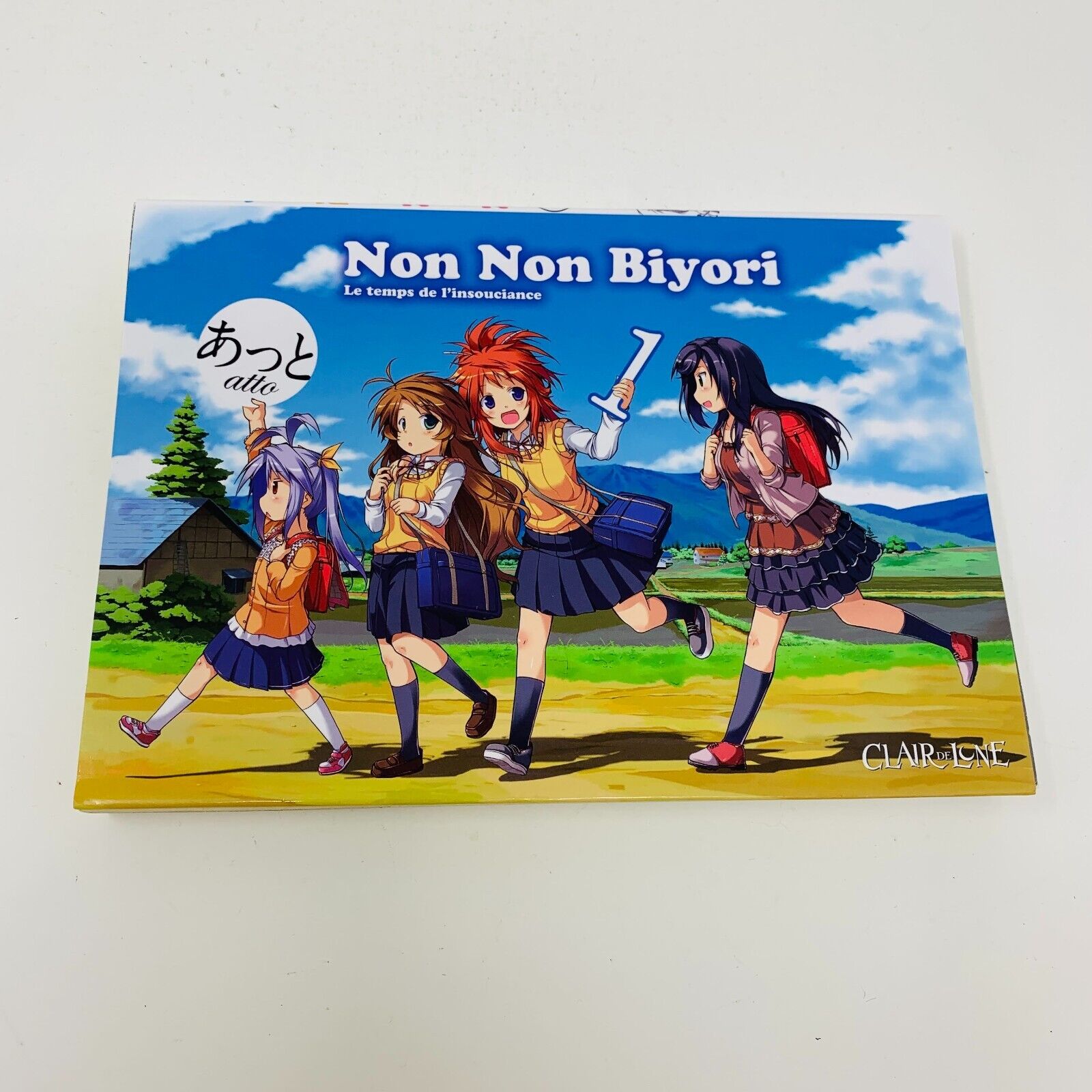 5x Non Non Biyori #1-2-3 5-6 Clair de Lune Mangas French Français Atto Lot Set