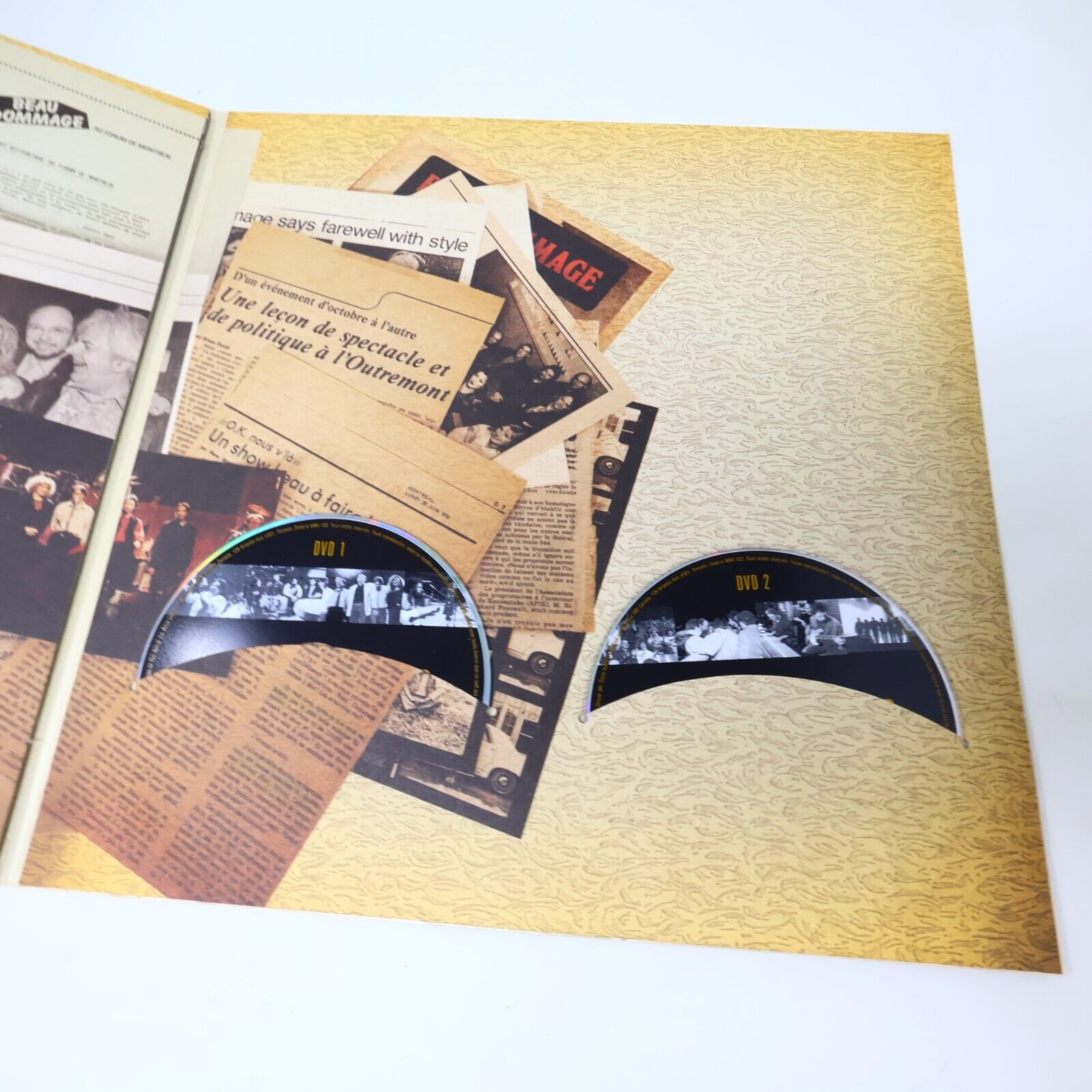L'Album de Famille Beau Dommage CD + DVD Testé 2009 Québec Michel Rivard Picbois