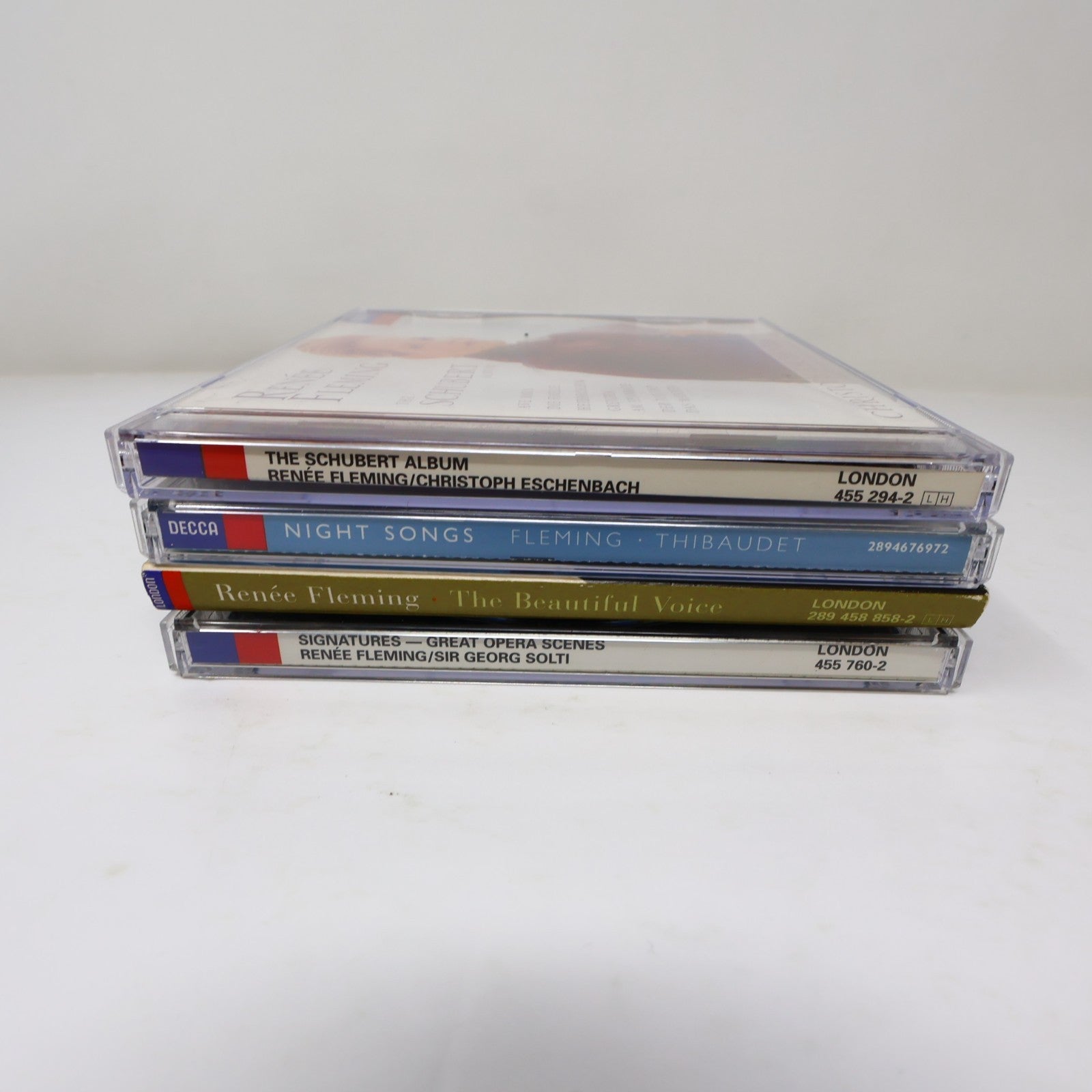 Renée Fleming 4 CD Lot Schubert Album/Night Songs/The Beautiful Voice/Signatures