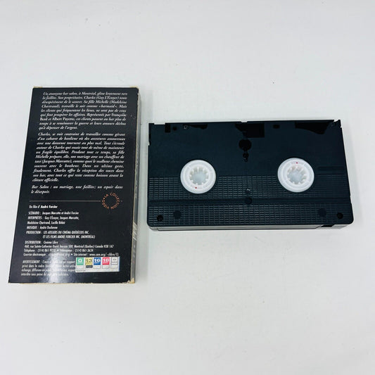 Bar Salon VHS Testé Film de André Forcier Cinéma D'ici Québec Jacques Marcotte