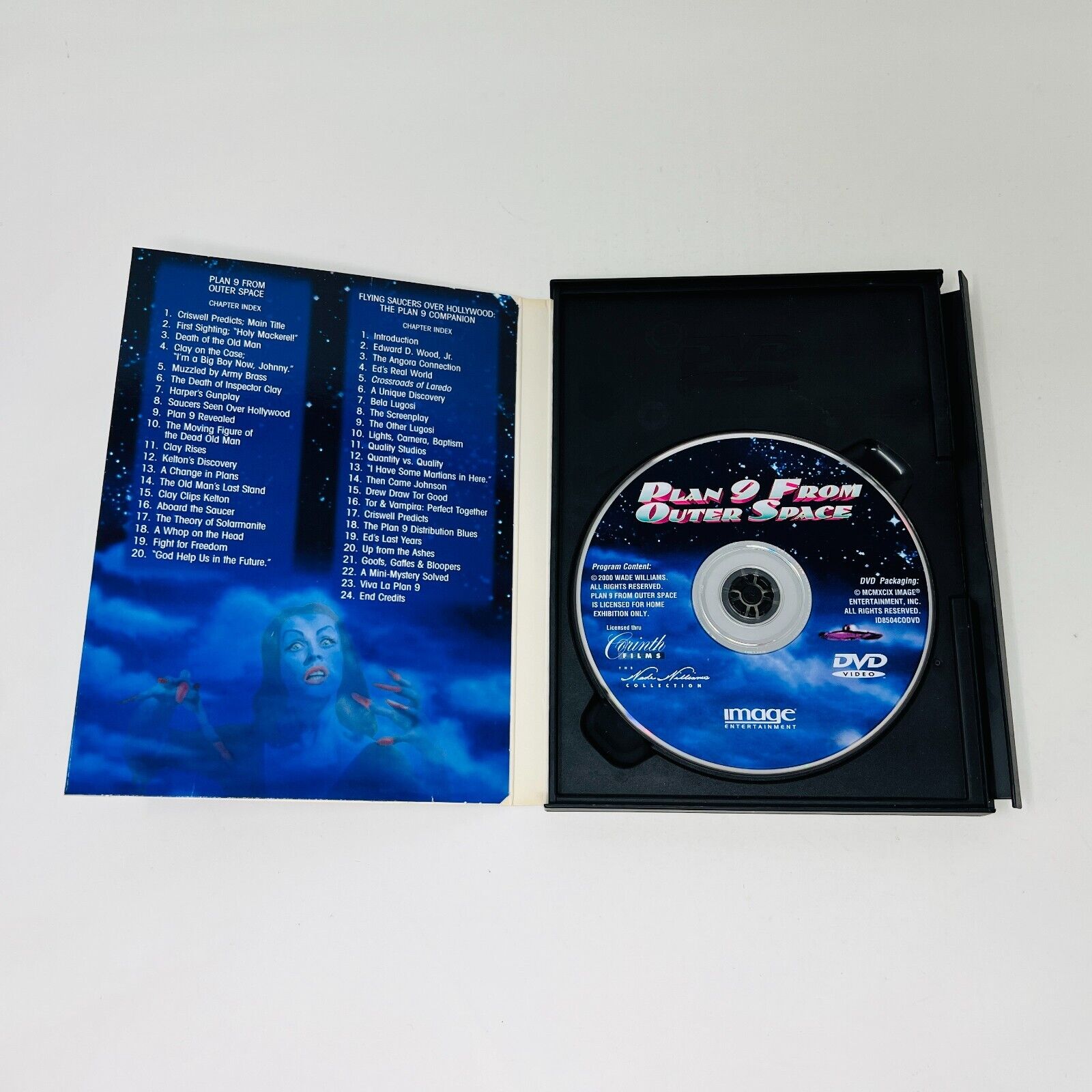 Plan 9 from Outer Space DVD Tested 2000 Special Edition Edward D. Wood JR's NTSC