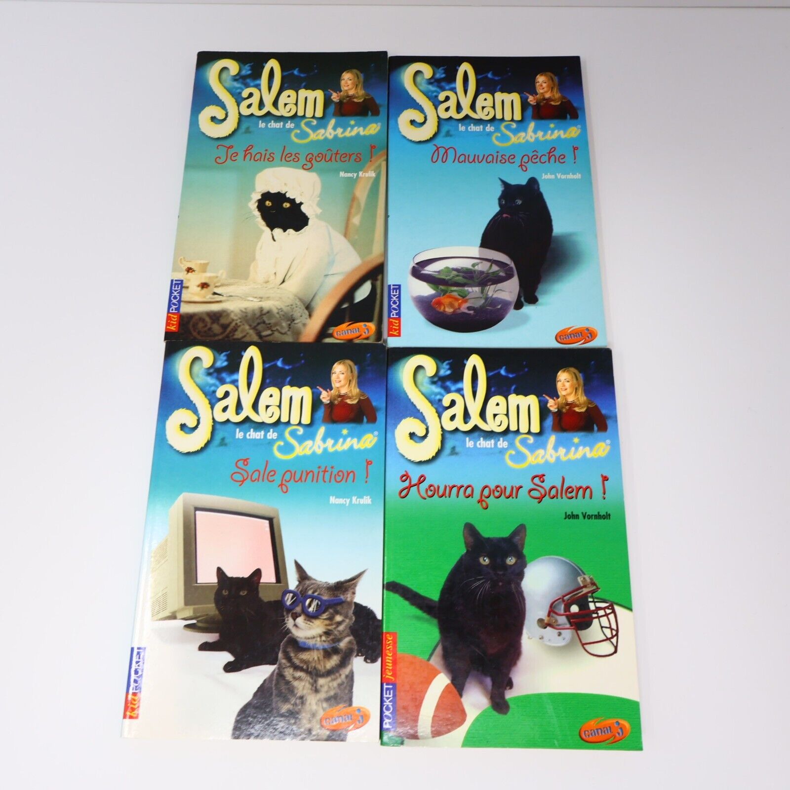 10x Salem le Chat de Sabrina #2 4-10 12 14 Fantasy Pocket Lot Livres Français PB