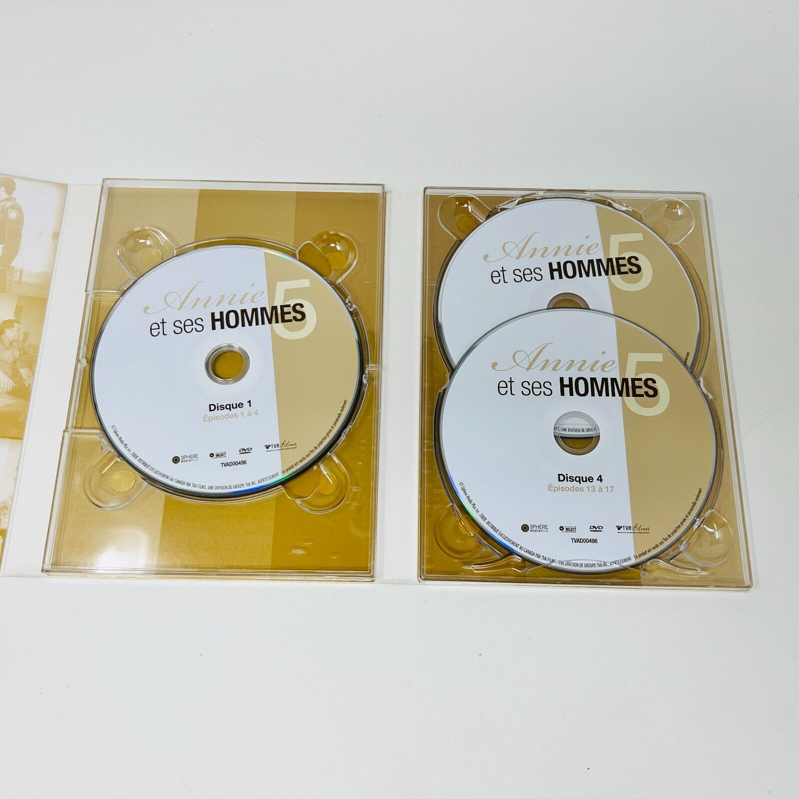 Annie et ses Hommes Saison 5 DVD Testé 2008 en Français Guylaine Tremblay NTSC