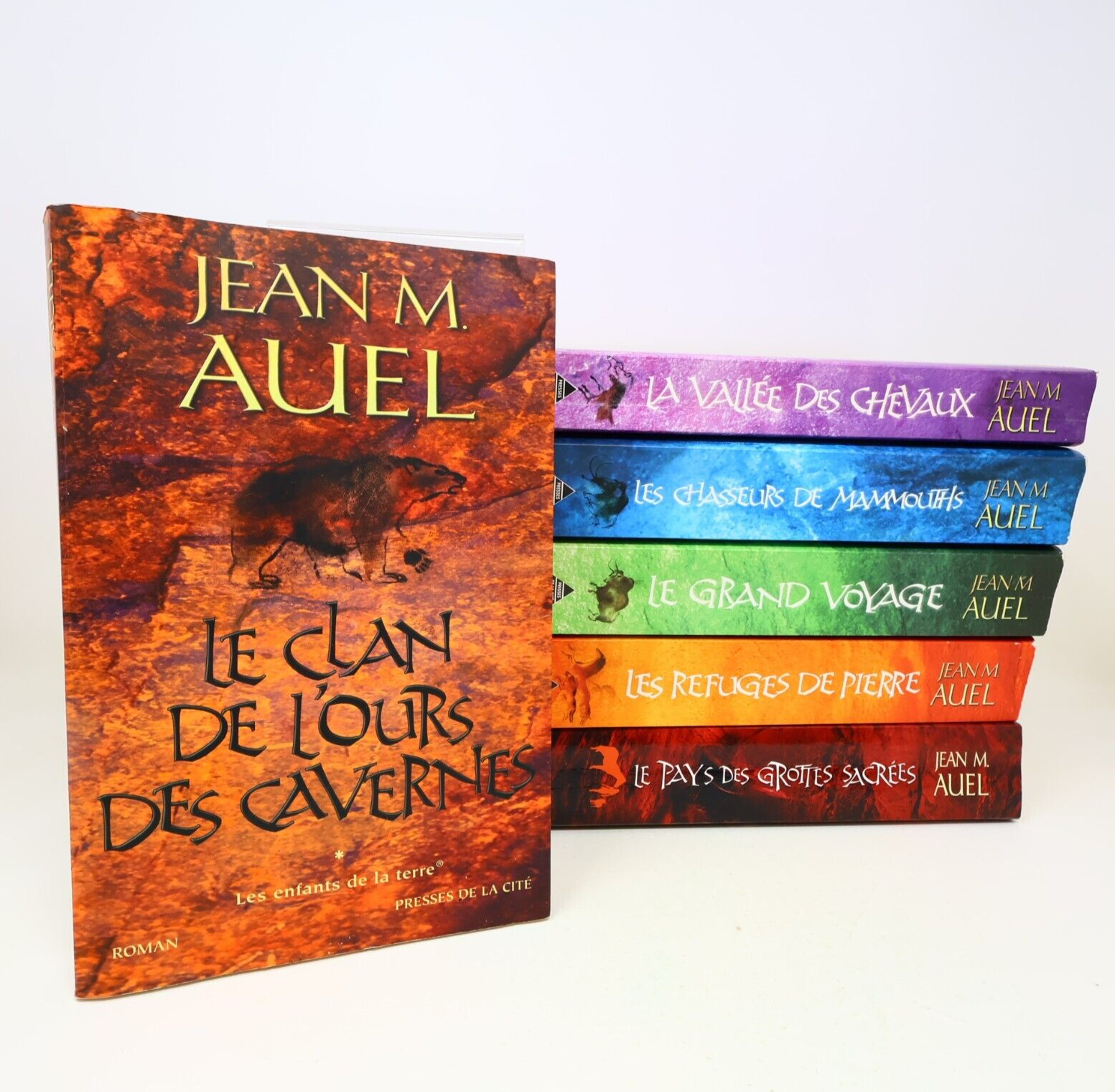 Les Enfants de la Terre 1-6 Français Série Complète Grand Format Auel Lot Livres