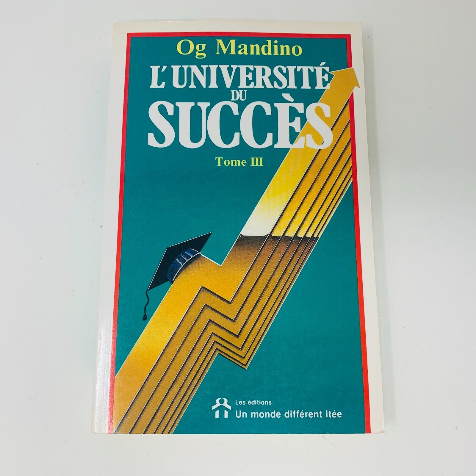 1987 L'Université du Succès Tome #2-3 Og Mandino Un Monde Différent Lot Livres