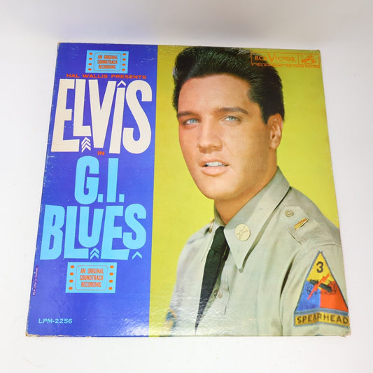 Elvis Presley G. I. Blues LP Record Vinyl RCA Victor LPM-2256 Canada 1960 Mono