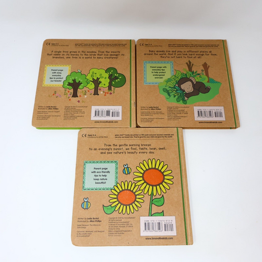 Lot 3 Books Green Start Innovative Kids Youngs Children's Ecology 2009 2000s HC