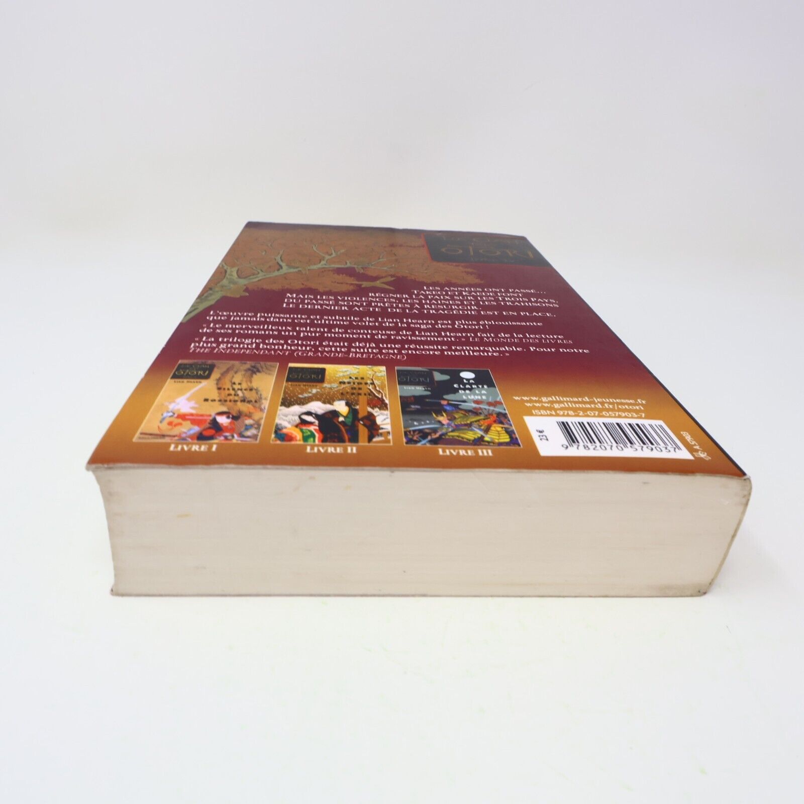 2007 Le Vol du Héron Lian Hearn Le Clan des Otori #4 Gallimard Français Livre PB