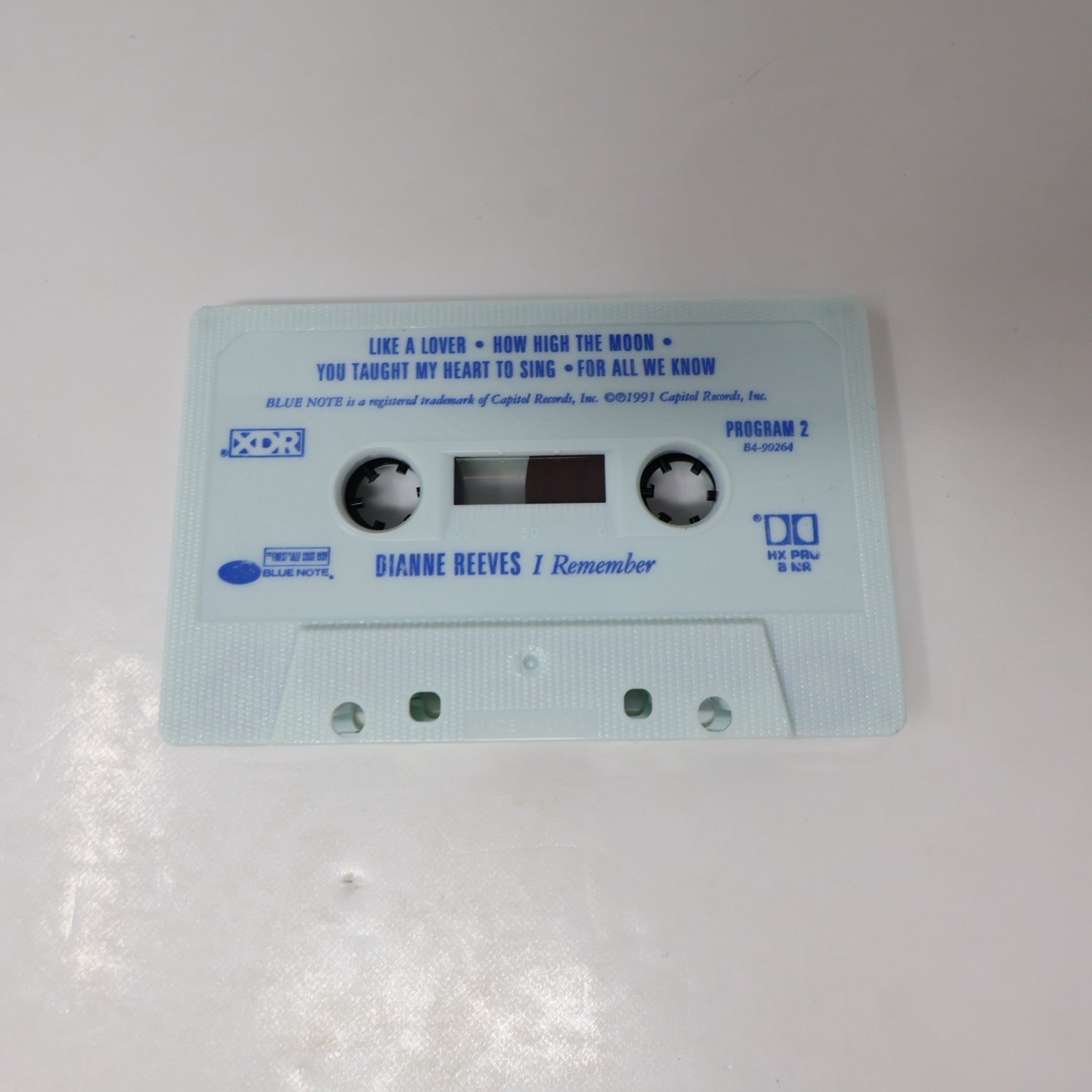 Dianne Reeves I Remember Cassette Blue Note Jazz 1991 Afro Blue B4-90264