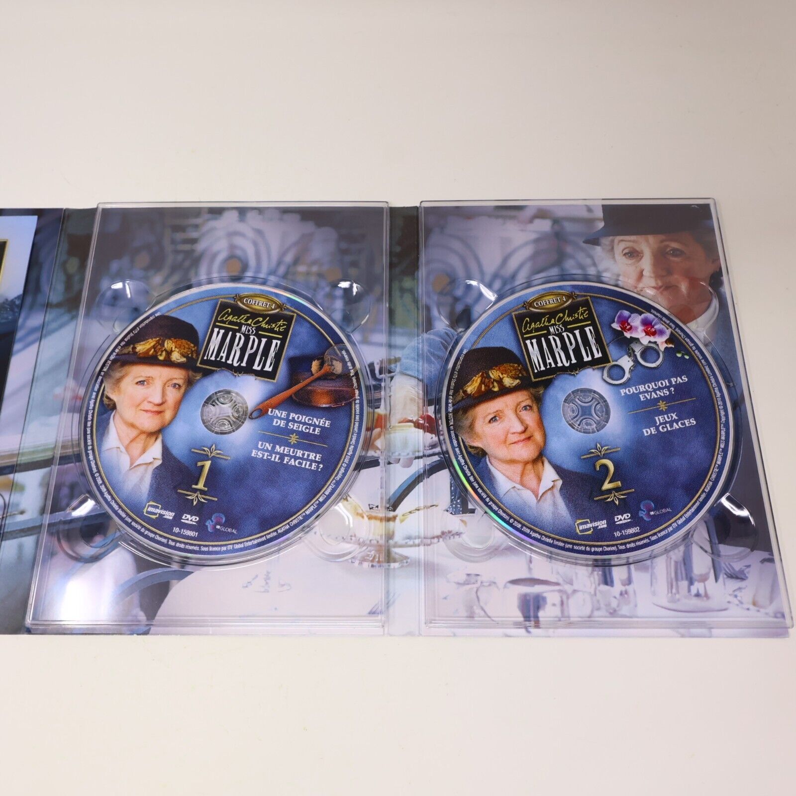 Agatha Christie Miss Marple Coffret #4 DVD Testé Français NTSC Julia McKenzie