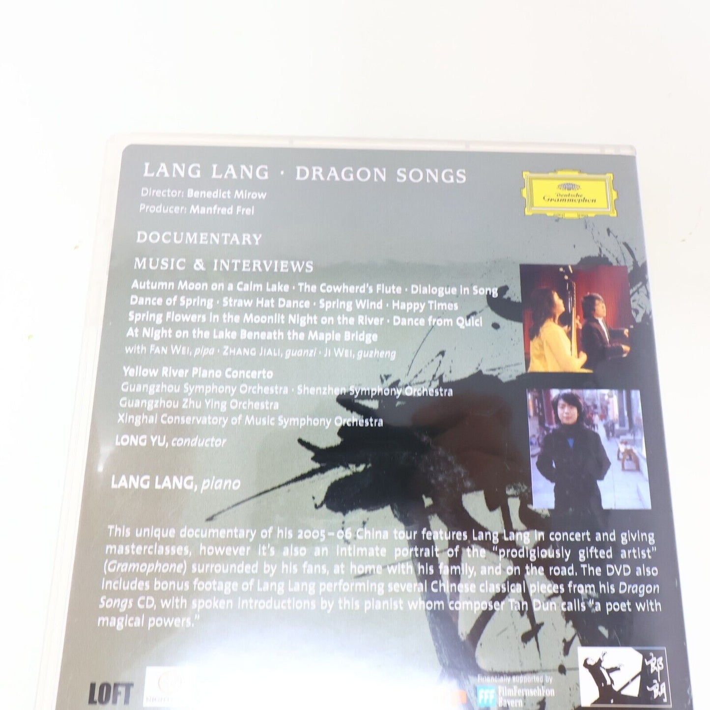 Lang Lang Dragon Songs Yellow River Piano Concerto DVD Long Yu NTSC Tested 2006