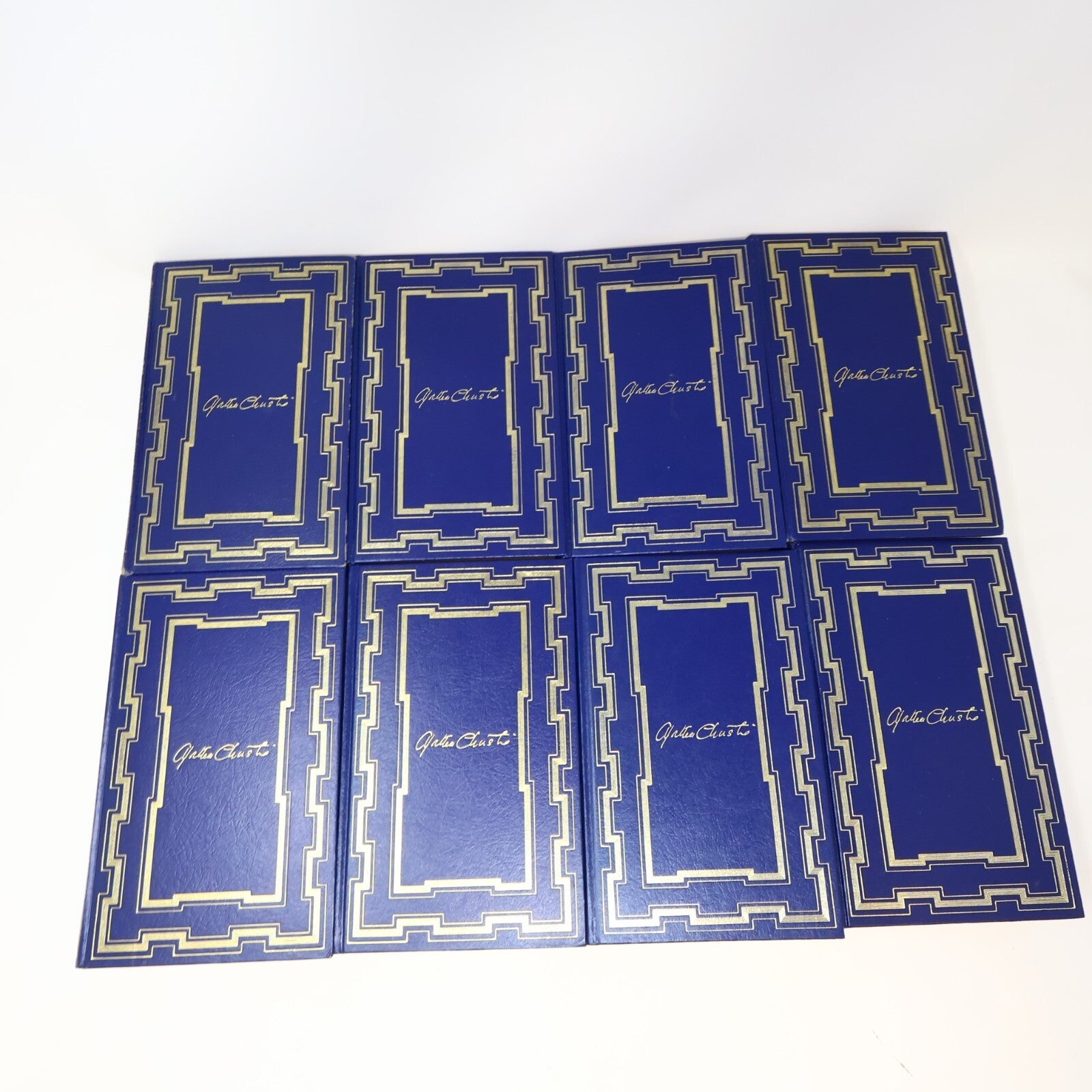 Agatha Christie Oeuvres Complètes Lot 13 Livres Edito-Service Français 70s HC