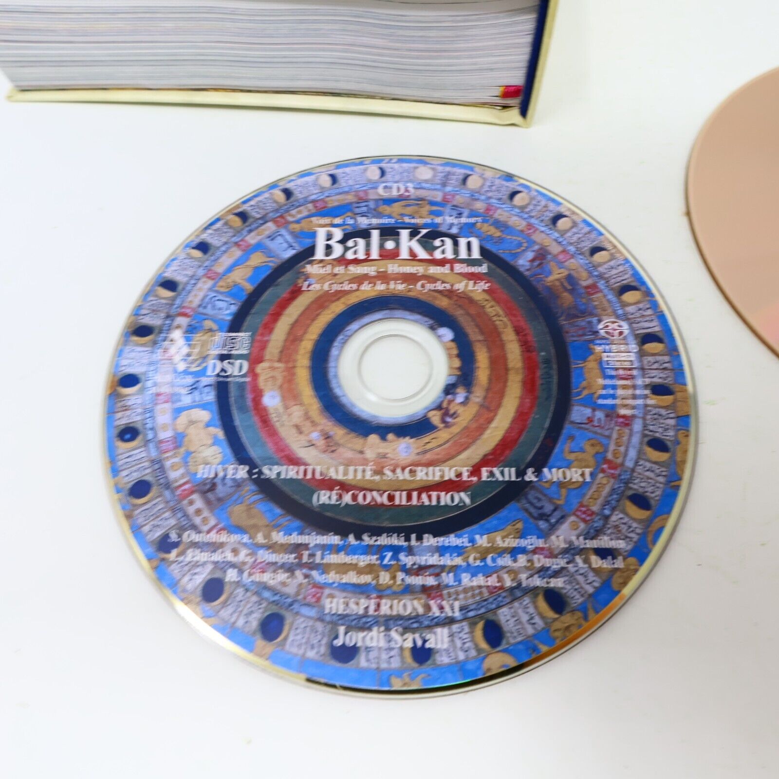 2013 Bal Kan Miel & Sang / Honey & Blood CD Jordi Savall Hespèrion XXI Alia Vox