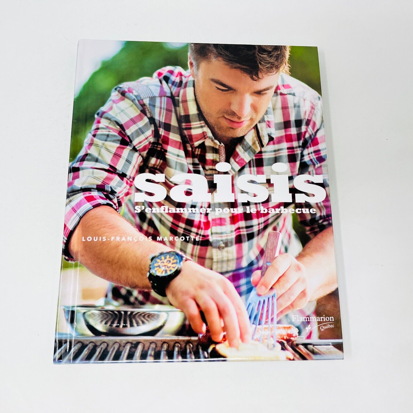 Saisis 1 & 2 de Louis-François Marcotte Lot de Livres Recettes Cuisine Barbecue