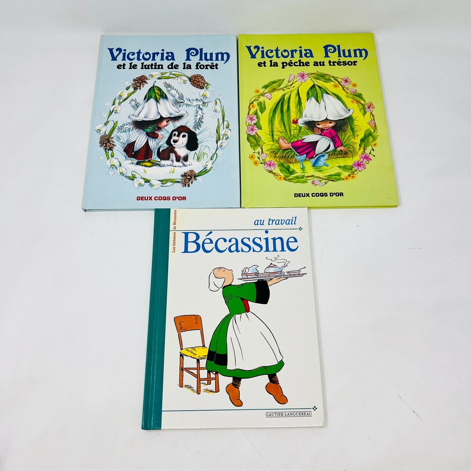 Lot 19 Livres Enfants Vintages Français French Children Bundle Candy Cités d'Or