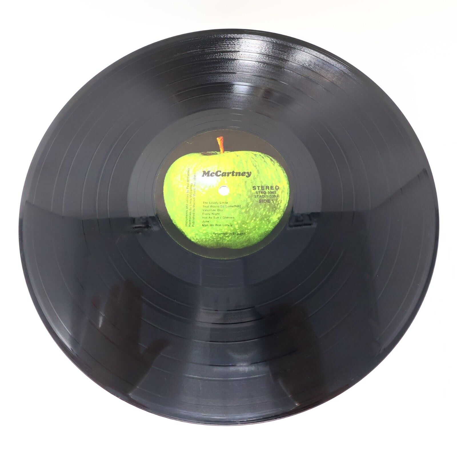 Paul McCartney Self Title LP Record Vinyl Apple STAO-3363 Canada 1970s Oo You