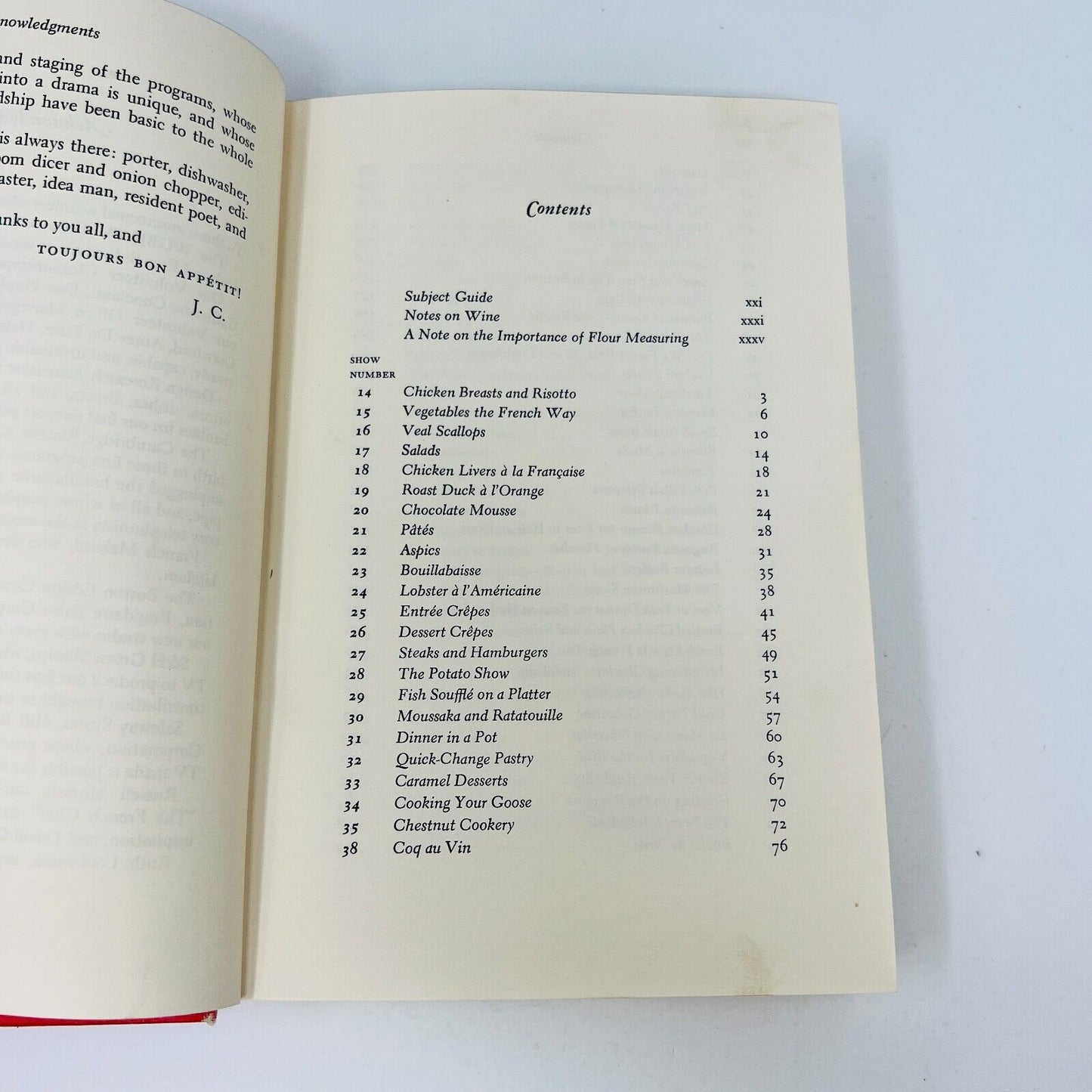 1968 The French Chef Cookbook by Julia Child Hardcover Alfred A. Knopf - No DJ