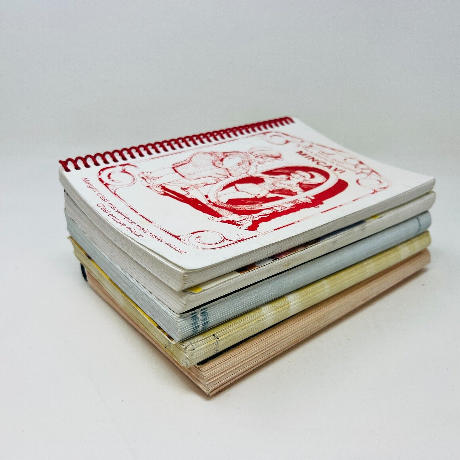 Minçavi 1-2-3-4-5 Lot de Livres de Recettes Cuisine Diète Mincavi Lyne Martineau