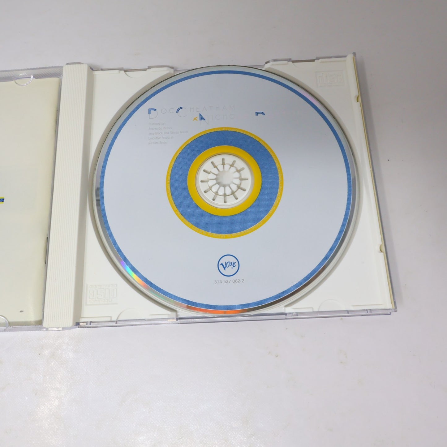 Doc Cheatham & Nicholas Payton CD Verve 1997 Jazz Dixieland Swing 90s