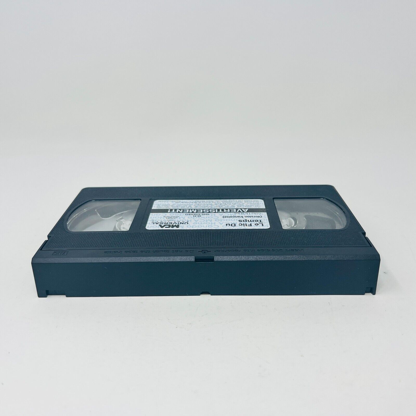 1995 Le Flic du Temps VHS NTSC Testé Van Damme Timecop en Français/French Action