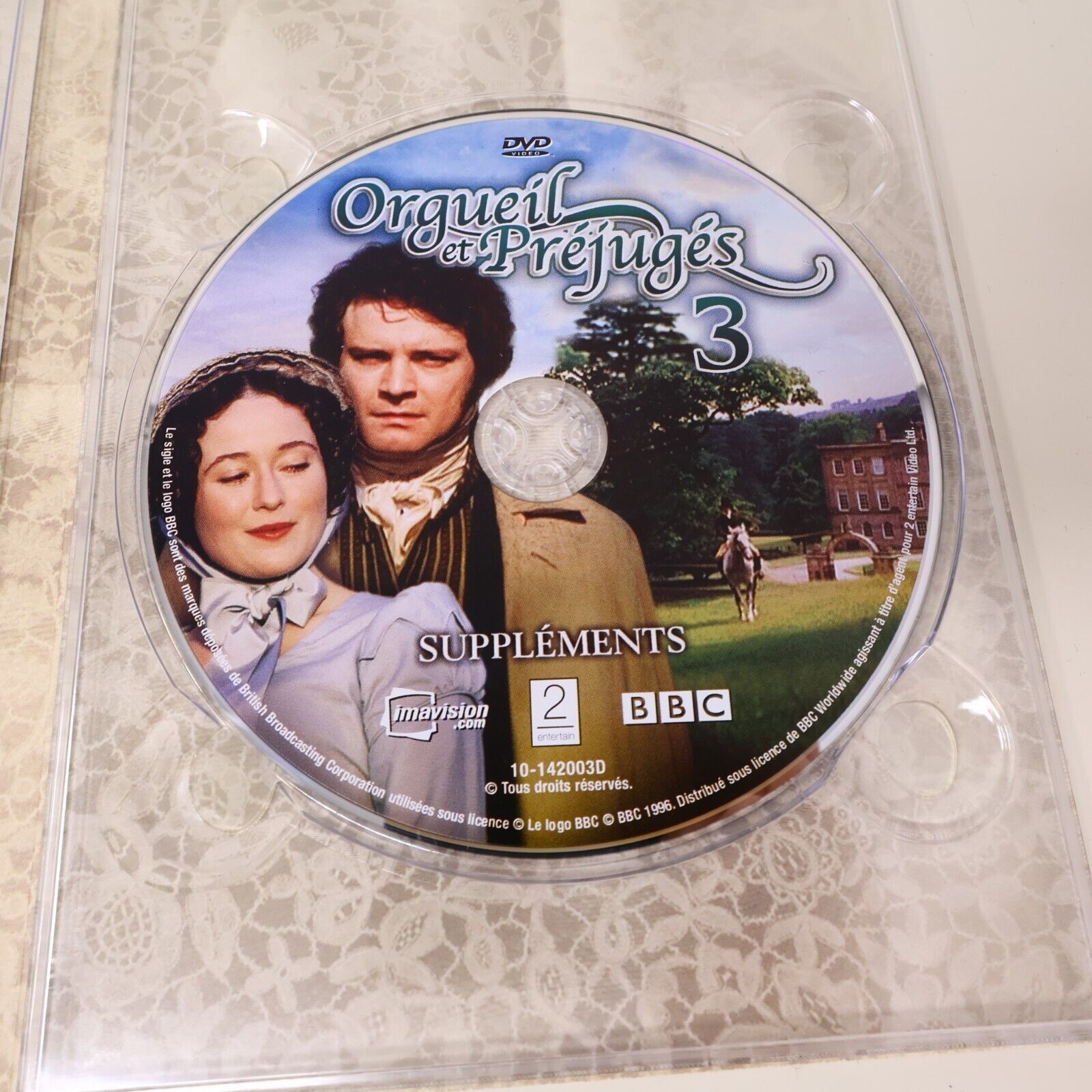 Orgueil et Préjugés Coffret DVD Français NTSC Testé Colin Firth Jennifer Ehle