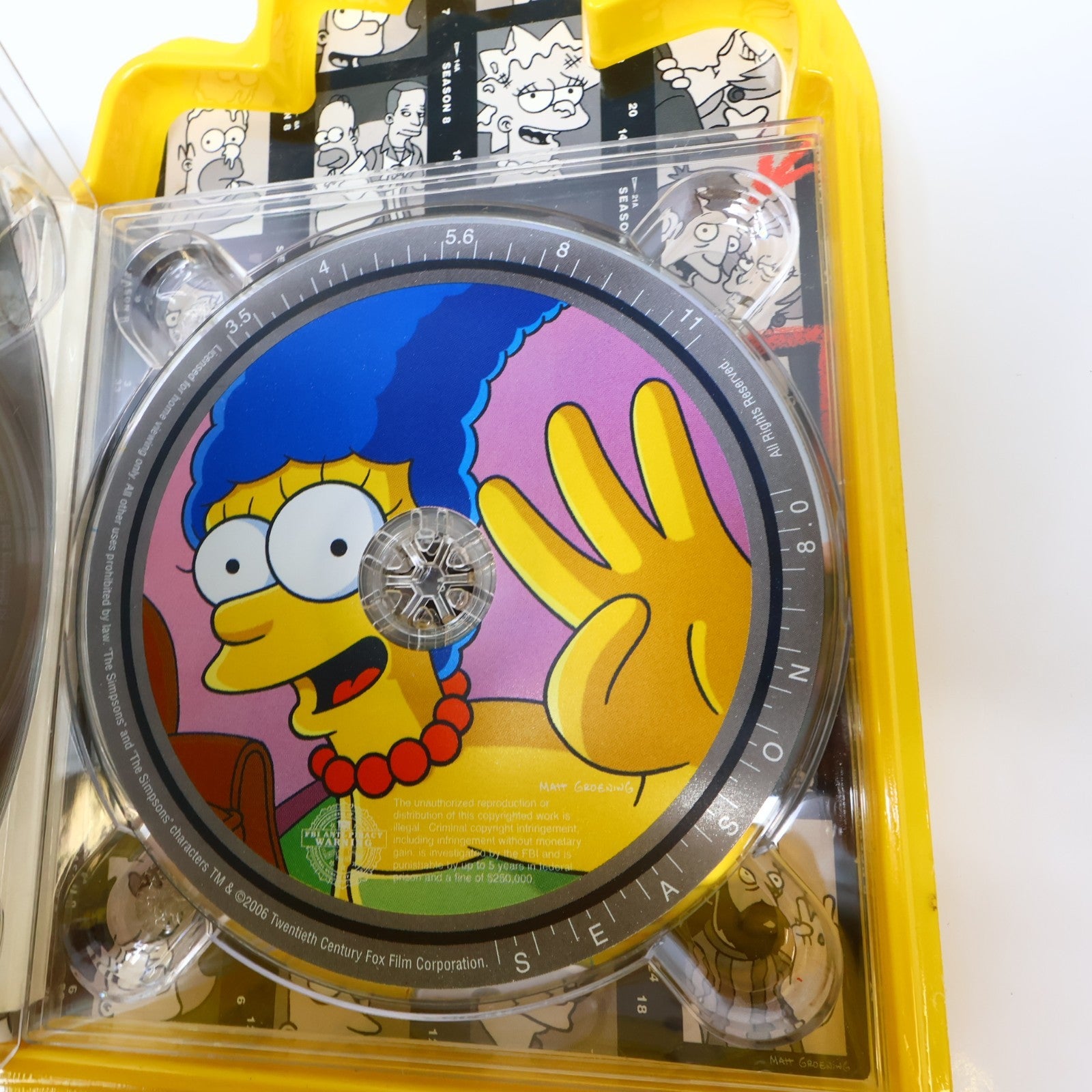 The Simpsons The Complete 7-8-9-10 Seasons Lot 4 DVD Molded Head Pack Marge Lisa