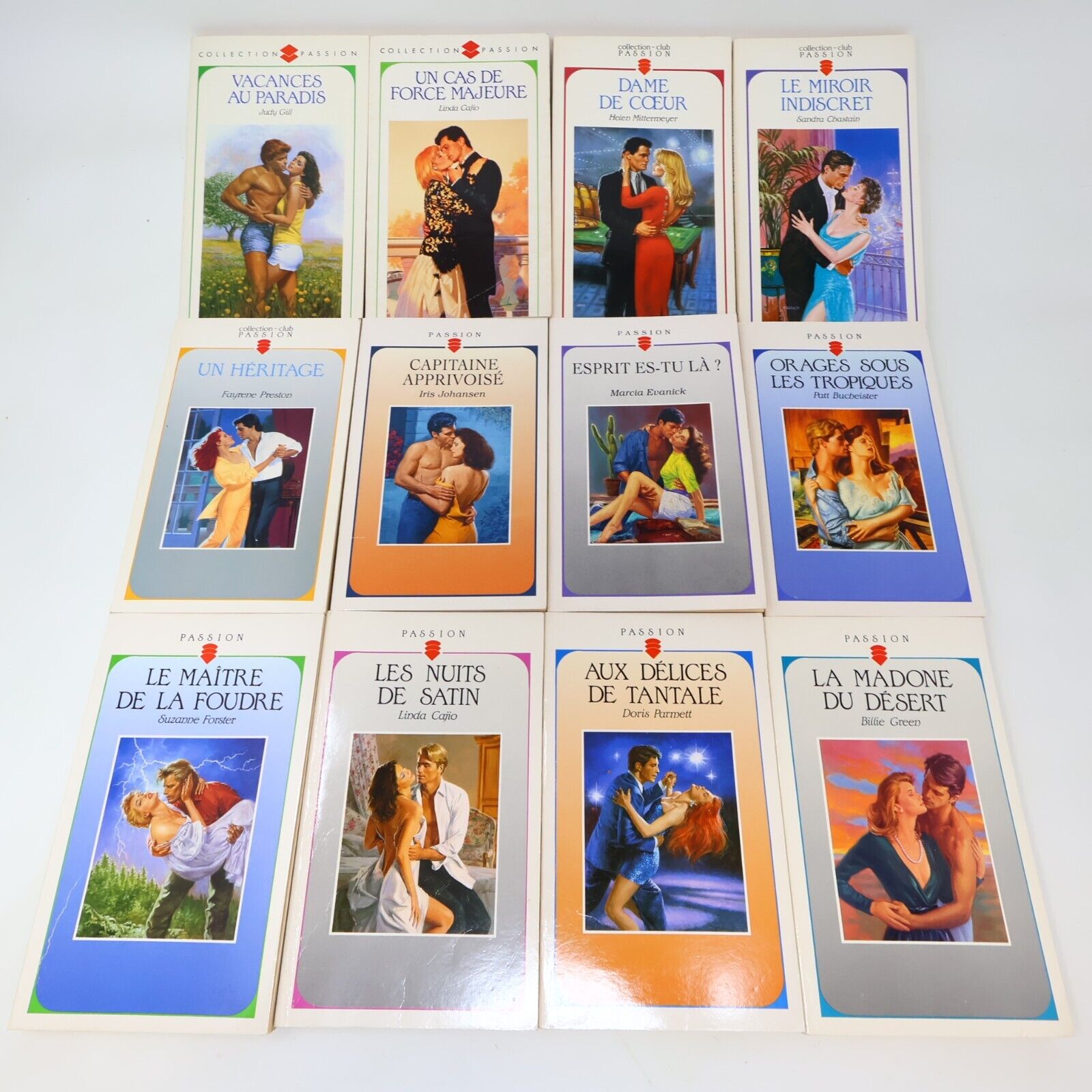 Collection Passion Club Femme Romance Vintage 1980s-90s Lot 61 Livres Français