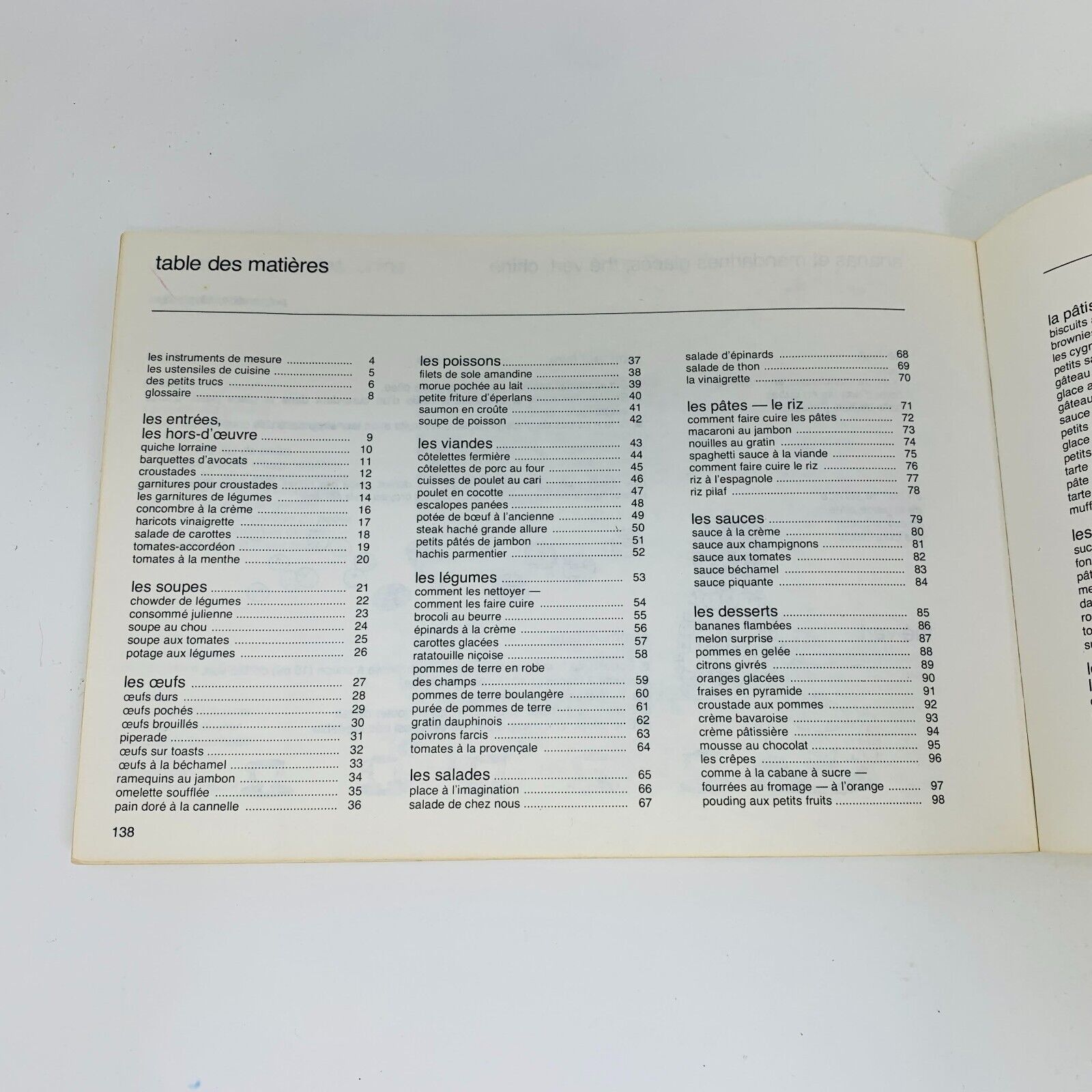 1976 Qu'est-ce qui Mijote? Cuisine pour Débutants La Presse Livre Recettes Vtg