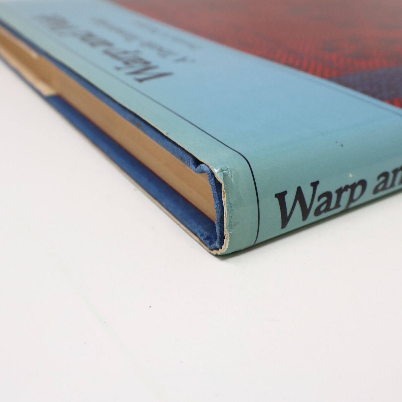 1980 Warp and Weft a Textile Terminology by Dorothy K. Burnham Hardcover HC ROM