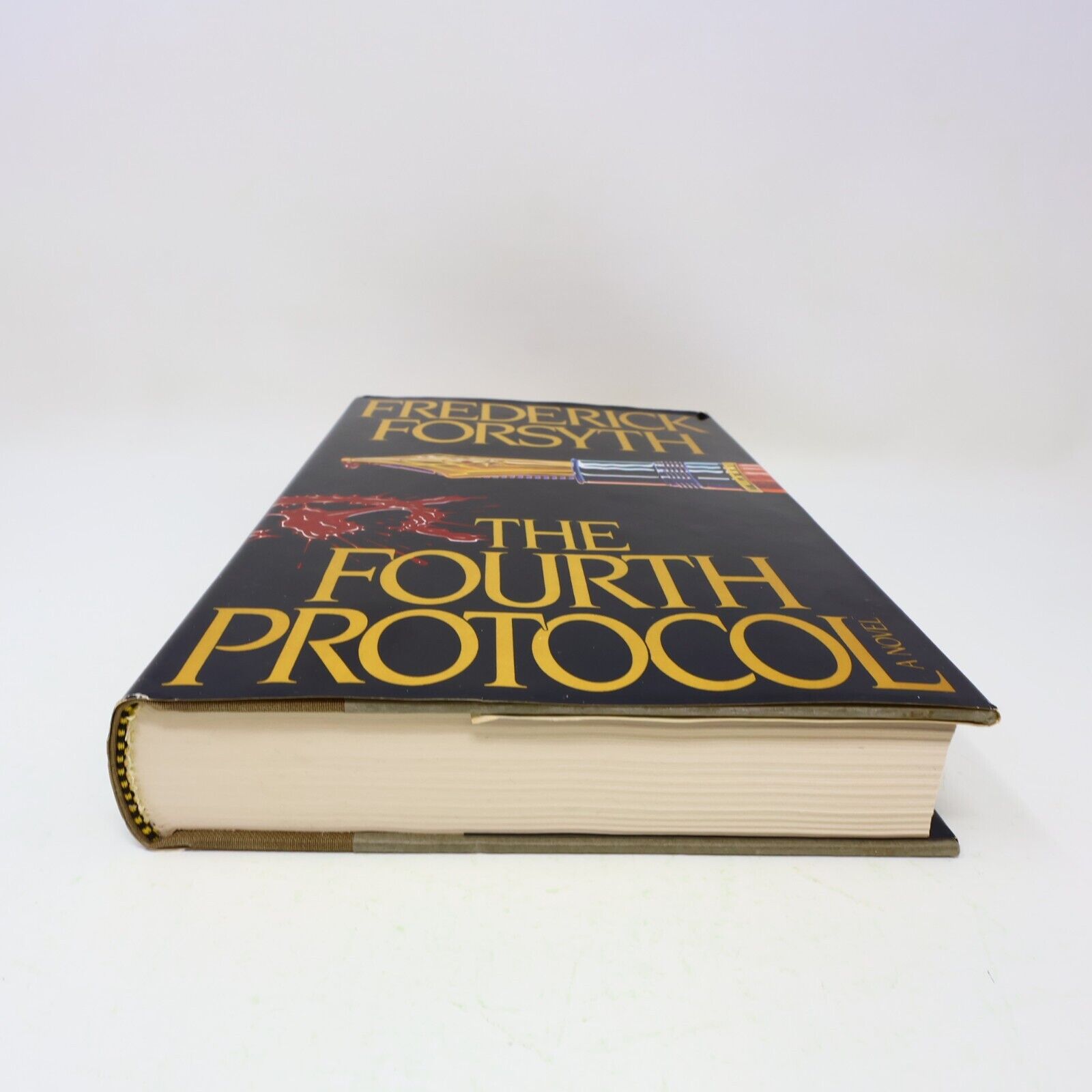 1984 The Fourth Protocol Frederick Forsyth Viking Hardcover HC Espionage Spy 80s