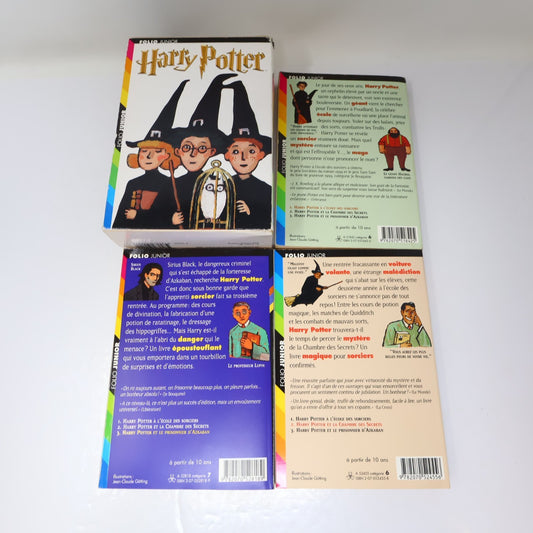 Harry Potter Coffret #1-3 École des Sorciers/Chambre des Secrets/Azkaban Rowling