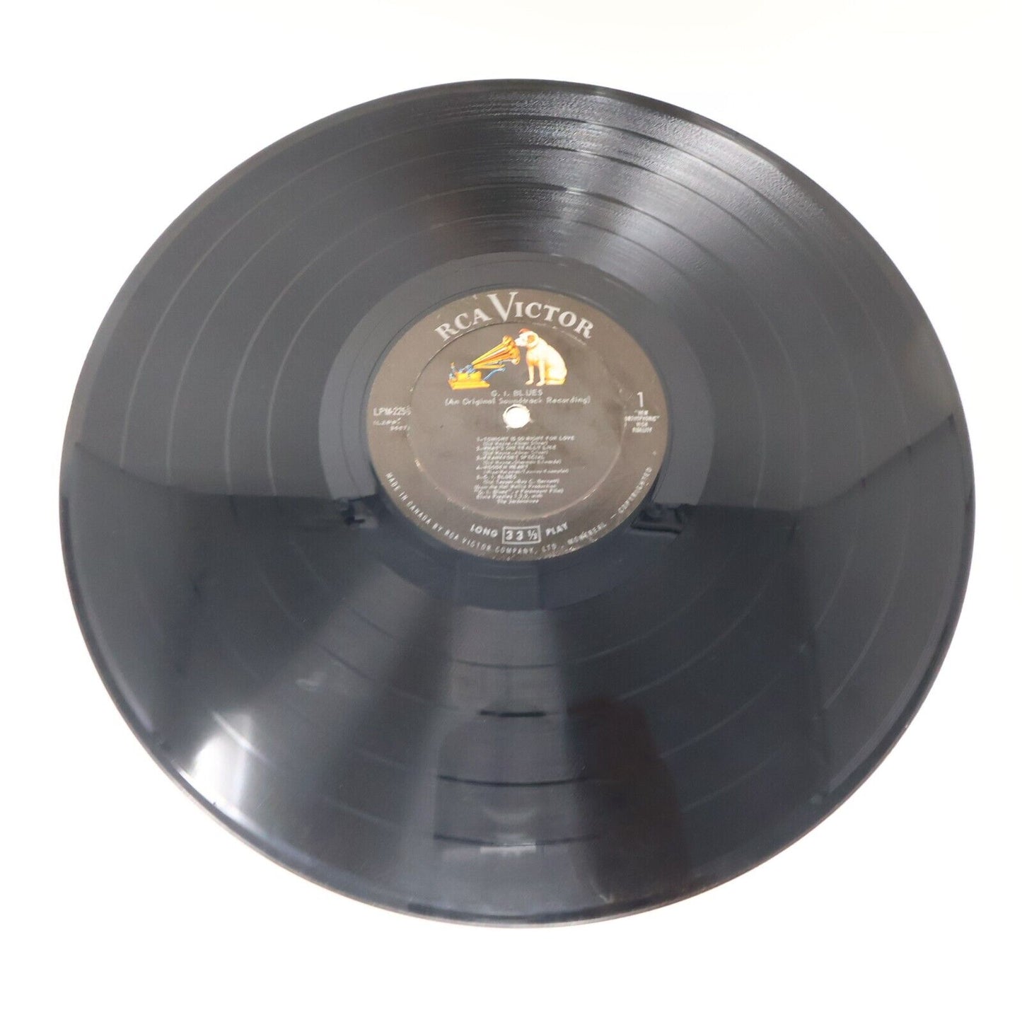 Elvis Presley G. I. Blues LP Record Vinyl RCA Victor LPM-2256 Canada 1960 Mono