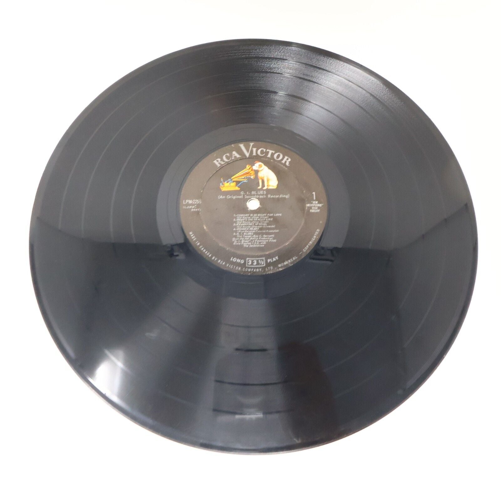Elvis Presley G. I. Blues LP Record Vinyl RCA Victor LPM-2256 Canada 1960 Mono