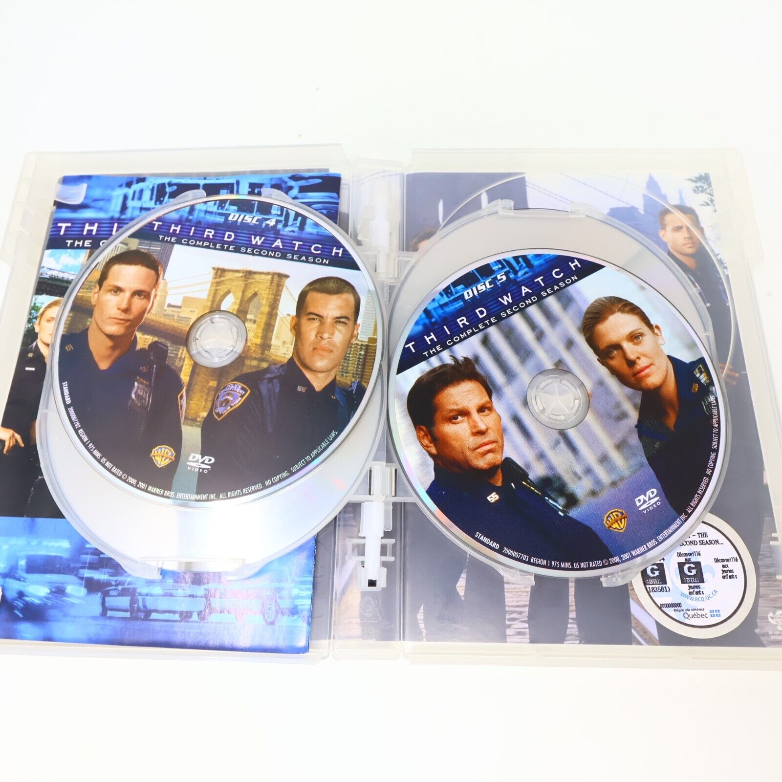 Third Watch The Complete Second Season 2 DVD Tested NTSC Michael Beach Coby Bell