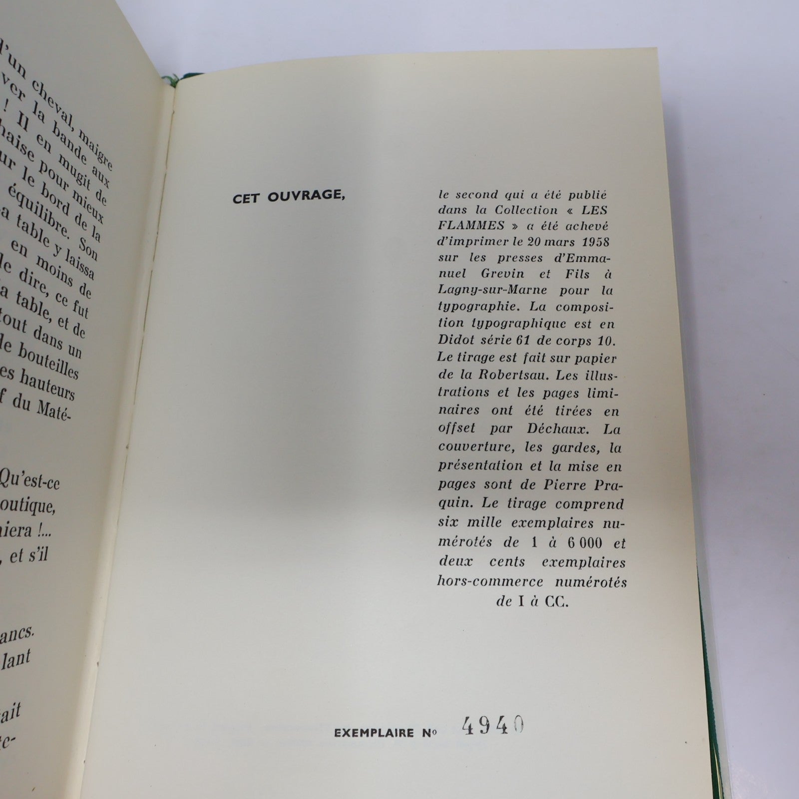 Messieurs les Ronds-De-Cuir Courteline Les Flammes Flammarion 1958 HC Numéroté