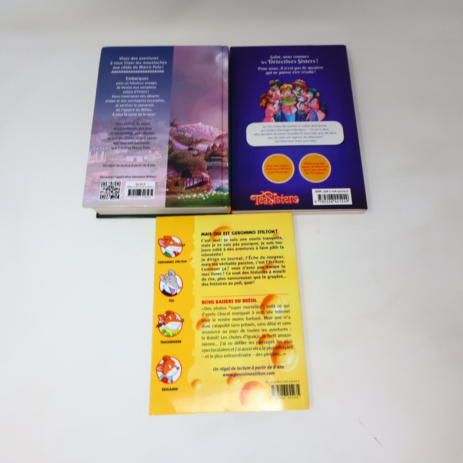 15x Geronimo Stilton Voyage dans le Temps Royaume des Rêves Lot Livres Français