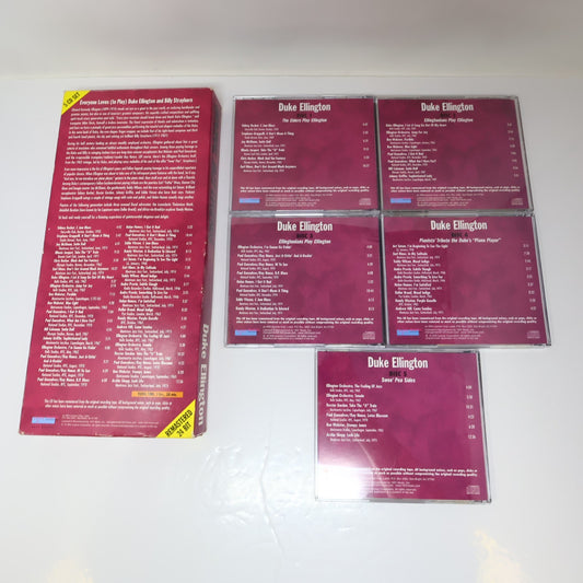 Everybody Loves Duke Ellington Volume 2 Original Jazz Legends 5 CD Set Tested