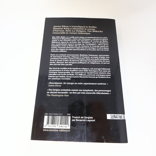 2009 La Religion Tim Willocks Sonatine Fiction Historique Français Paperback PB