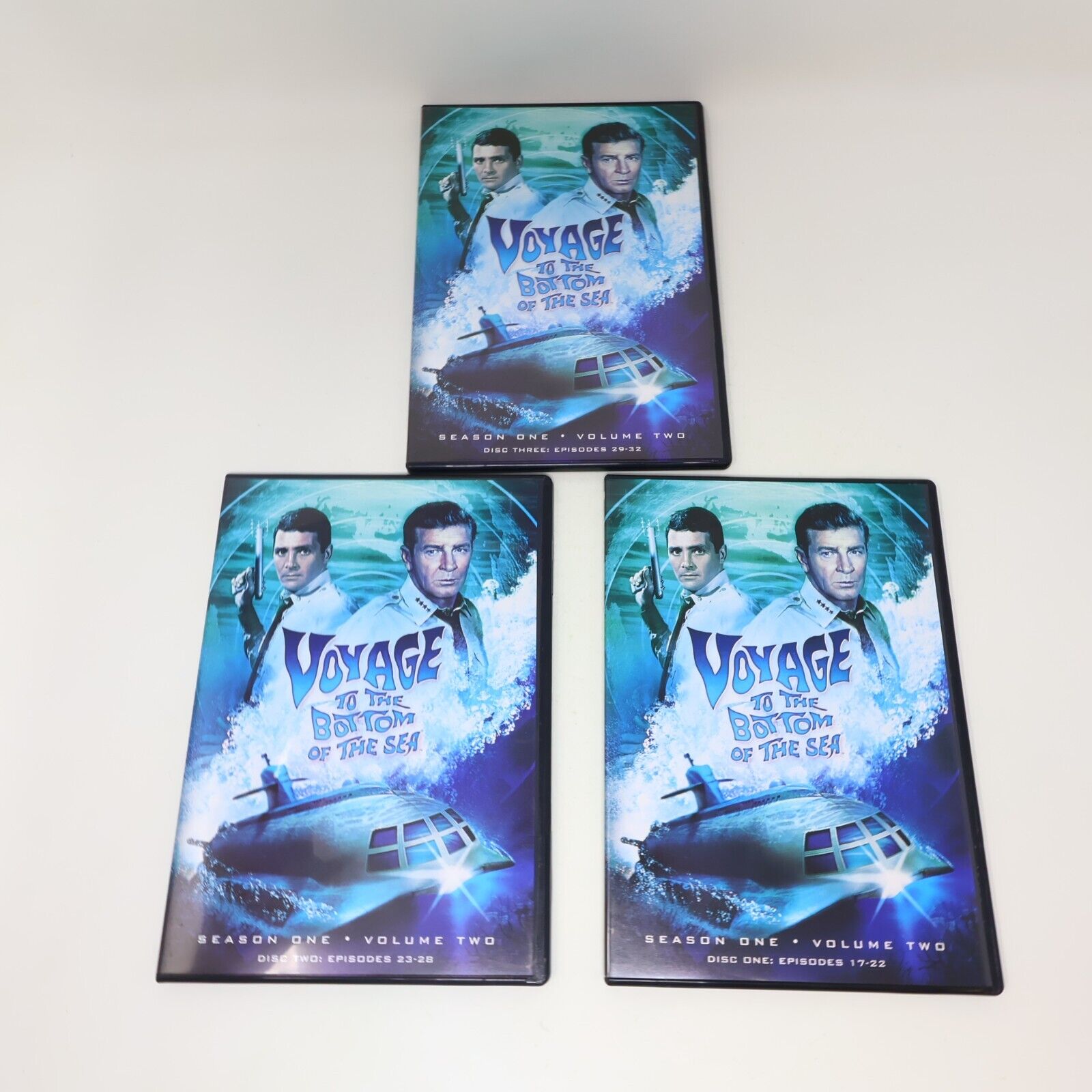 Voyage to the Bottom of the Sea Season 1 Volume 2 DVD NTSC Tested Admiral Nelson