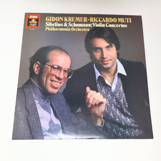 Gidon Kremer Riccardo Muti Sibelius Schumann Violin Concerto Record DS-37957