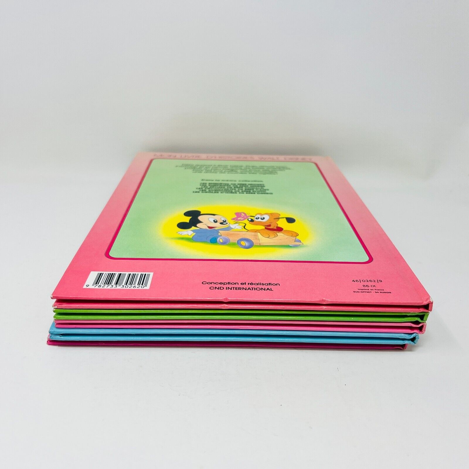 Lot de 5 Mon Livre d'Histoires/D'Images Walt Disney Enfants Français/French 1986