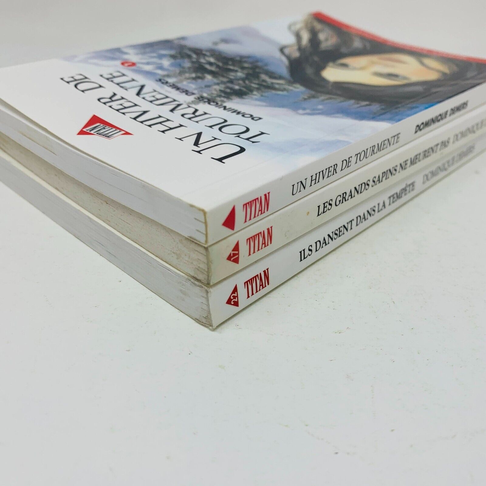 3x Marie-Tempête Série Complète Titan Jeunesse Dominique Demers Lot 3 Livres 90s
